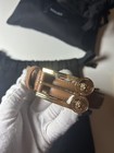 Versace Medusa Camel Brown Leather Belt Logo Size 95 38 Nwt  500