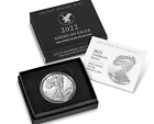 2022-w American Eagle One Ounce Silver Proof Coin 22ea W coa