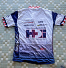 Louis Garneau Short Sleeve Cycling Jersey Size L 3 Rear Pockets