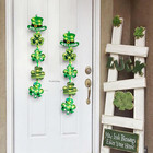 St  Patrick s Day Moon Boat 2ct Shamrock Garland With Light Strips