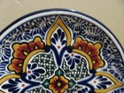 Talavera Hand Painted Mexican Pottery Colorful Decorative Plate 8   
