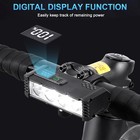 Bike Front Light Bar Bicycle Rechargeable Usb Led Night Riding Lamp Headlight Us