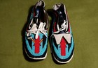 Vintage 1940s-1950s Navajo Beaded Moccasins Native American