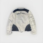 Harley-davidson Womens White Mesh Jacket Side Strap Extra Small