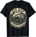 Big Boy 4014 Steam Engine Locomotive Train Vintage Railroad T-shirt