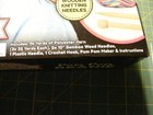 Pom Pom Beanie Hat Knit Kit Bamboo Knitting Needles  Yarn  Pom Pom Maker New