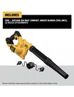 Dewalt 20v Max Cordless Compact Jobsite Blower 135 Mph 100 Cfm Dce100b  new 