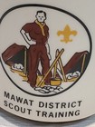 Vintage Boy Scouts Of America  bsa  Mug  mawat District Scout Training 