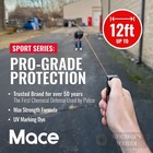 Mace Pepper Spray 20 Bursts 12 Ft  Sport Band Self-defense 80761 Fast Ship
