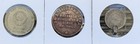 Vintage Russian   Soviet Coin Medal Lot     Imperial Silver Kopeks  Ussr Rubles