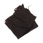 African Mud Cloth Bambara Fabric  Handwoven Mali Mudcloth  plain Black 