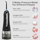 Cordless Water Flosser 350ml Dental Oral Irrigator Rechargeable 5 Cleaning Modes