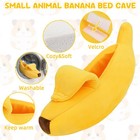 Guinea Pig Bed  Plush Guinea Pigs Hideout For Small Animal Cage Accessories     