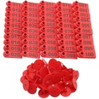 Plastic Livestock Ear Tags 001-100 For Sheep  Goats With Punch Applicator