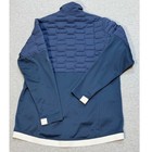 Adidas Frostguard Mens Navy Blue Full Zip Quilted Golf Jacket Sample Size Medium