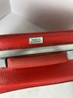 Vintage Amelia Earhart Red Hard Shell Suitcase retro Luggage Travel Case no Keys