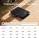 New Quilted Bible Cover Case Women Floral Book Protector Bag With 75 Bible Tabs