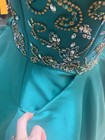 Size 14 Tiffany Corset Lace Up Back Beaded Ballgown Pageant Dress W  Pockets