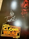 Dave Filoni Autographed   Sketched The Clone Wars Season 3 Premiere Poster 