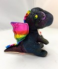 Ty Beanie Boos - Anora The Dragon  Glitter Eyes  Mwmt Stuffed Animal Toy