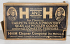 H And H Soap Bar Cleaning Box Hyde Carpet Cleaner Des Moines Vtg Antique 25c H h