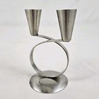 Vintage Art Deco Candle Holder Mcm Retro Mid-century Danish Candlestick Denmark