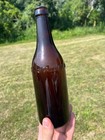 Vintage Pre-prohibition Calumet Brewing Co  Chilton Wis Amber Beer Bottle 12oz