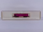 Marklin Mini-club Z-scale 8652  Swiss Sbb Pink Gondola Car