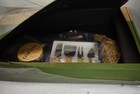 Totally Bamboo California Destination Board Cheese Tool Salt Box Cooking Set New