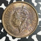 1948 Seychelles 5 Cents Lot t2710 High Grade  Beautiful 