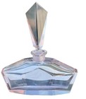 Neodymium Alexandrite Glass Perfume Bottle With Diamond-cut Stopper Vtg  read