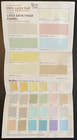 Vtg   Rare 1971 Moore s Moor Tone Vinyl Latex Paint Sample Color Chip Brochure