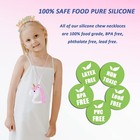 Sensory Chew Necklaces For Girls  6 Pack Autism Teething Necklace Chew Toys S   