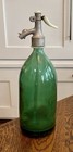 Vintage Green Soda Bottle     