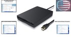External Usb Floppy Disk Drive - 1 44 Mb Storage  Plug   Play For Windows   Mac