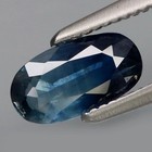0 88 Ct Natural Blue Sapphire Heated Madagascar Oval Shape Loose Gemstone