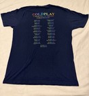 Coldplay A Head Full Of Dreams World Tour 2017 T-shirt Adult M Band Concert