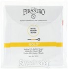 Pirastro Tonica Violin String Set - 4 4 Size Gold Label With Ball-end E