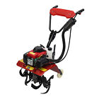 4-stroke 63cc Gas Power Garden Farmyard Tiller Cultivator Tilling Rototiller Cdi