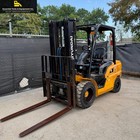 2019 Hyundai 30d-9 3-stage 6 000 Lbs Diesel Pneumatic Forklift Kubota -5 712 Hrs