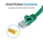 Cat 6 Ethernet Cable Lan Network Cat6 Internet Modem Green Rj45 Patch Cord Lot