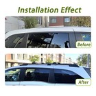 2pcs Roof Rack Fits For Honda Odyssey 2018-2025 Luggage Cargo Rails Side Bar