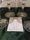 Vintage Nib Set Of Four Mikasa  old Dublin   sn110 001 Crystal Wine Glasses 