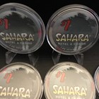 1 Lot Of 10 Vintage  1 Obsolete closed Sahara Hotel casino Poker Chips  unc 