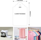 1000 Pack White Blank Price Tags 1 75 X 1 093 Inch Unstrung Paper Labels