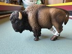 Schleich Brown American Buffalo Bison Wildlife Figure 14349 Retired 2004 Toy