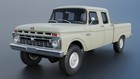 Abs-like Resin 3d Printed 1 25 1966 Ford F-250 Crew Cab Pick Up Full Kit