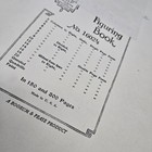 Antique Vintage Ledger Handwriting Notebook Ephemera Junk Journal Collage 