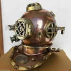 Navy Divers Nautical Marine Deep Sea Antique Brass Diving Helmet Mark V New Gift