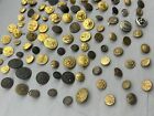 Random Lot Of  4  Original War Buttons - Military Antique Brass More Read